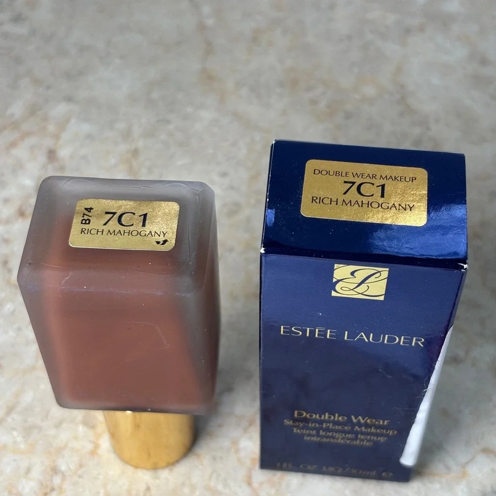 ORIGINAL Estee‎ Lauder Double Wear Foundation 1oz 7C1 Rich Mahogany